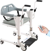 Electric Patient Lift Elderly Disabled Home Care Transfer Commode Chair Toilet Shower Chair Bath & Wheelchair